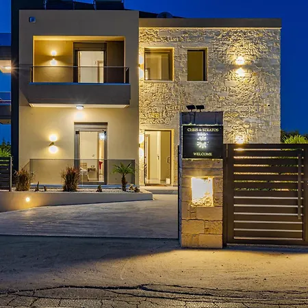 Apartament Chris With Private Ecologic Pool And Kid's Playground! Chania (Crete)