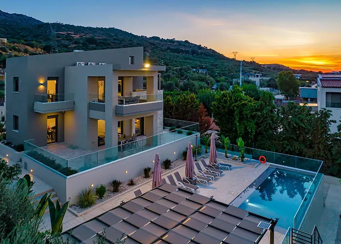 Lejlighed Chris With Private Ecologic Pool And Kid's Playground! Chania (Crete)