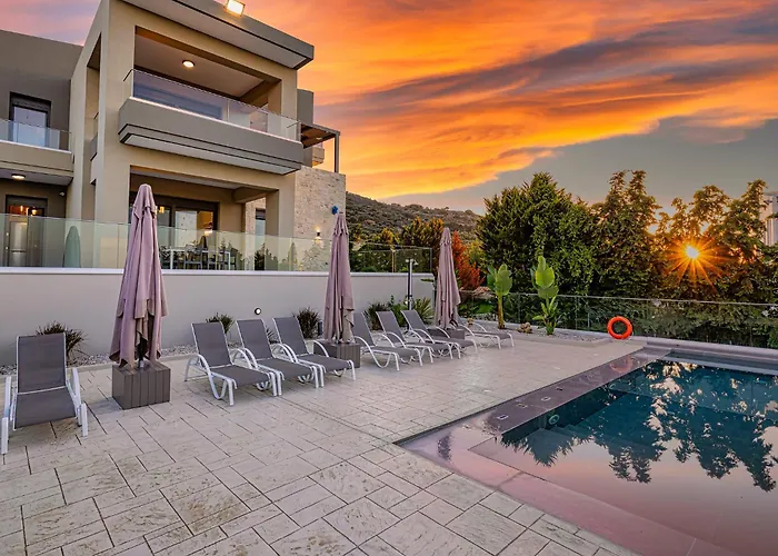 Lejlighed Chris With Private Ecologic Pool And Kid's Playground! Chania (Crete)